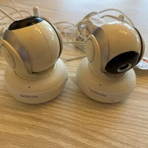 2 Motorola Pan/Tilt Baby Monitor Cameras (Pair) - $35